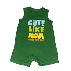 🔥 5 for $30 🔥 Circo Boys “Cute like Mommy” Tank Top Onesie